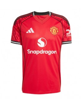 Billige Manchester United Hjemmedrakt 2025-26 Kortermet